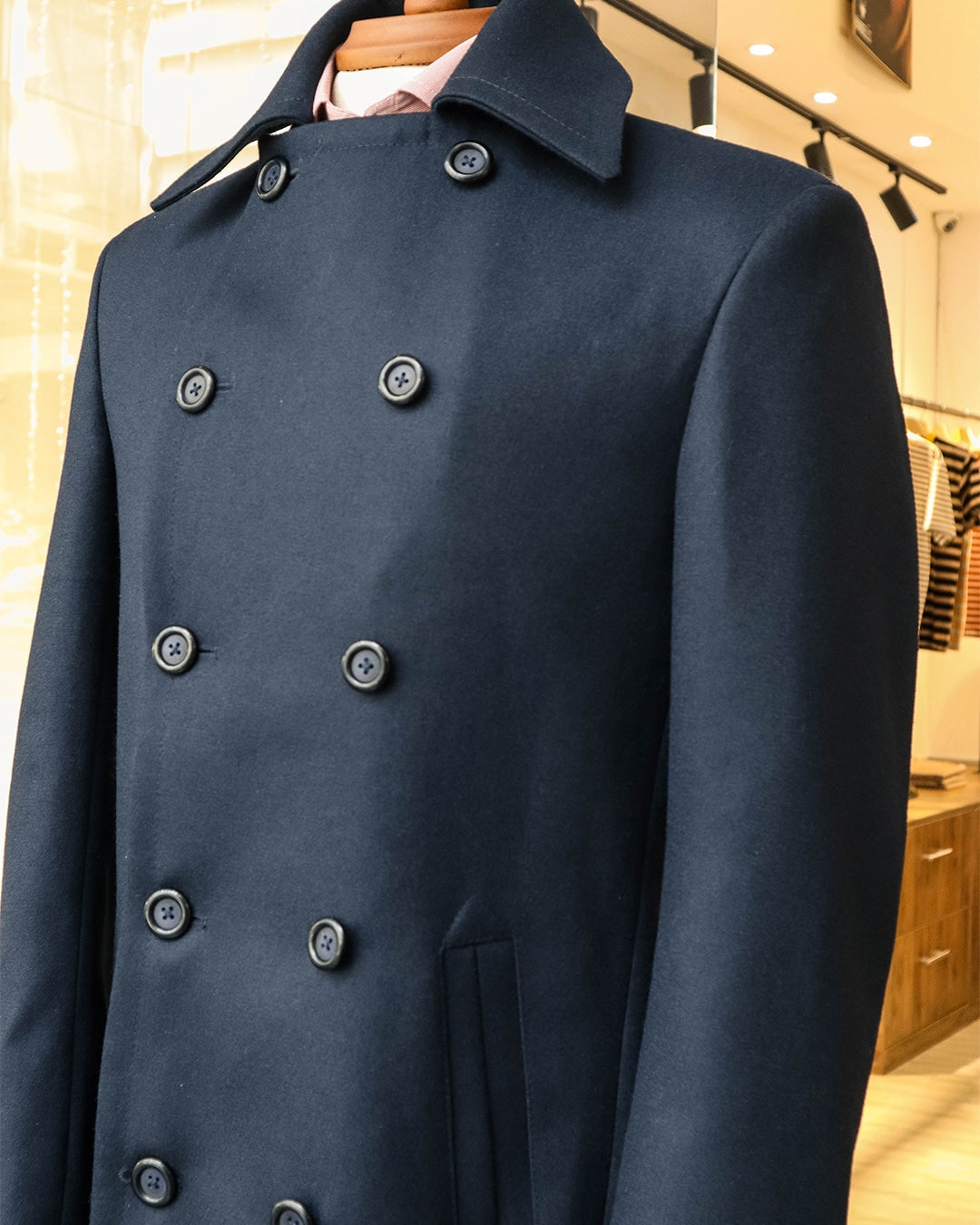Bridge Coat Azul Osc