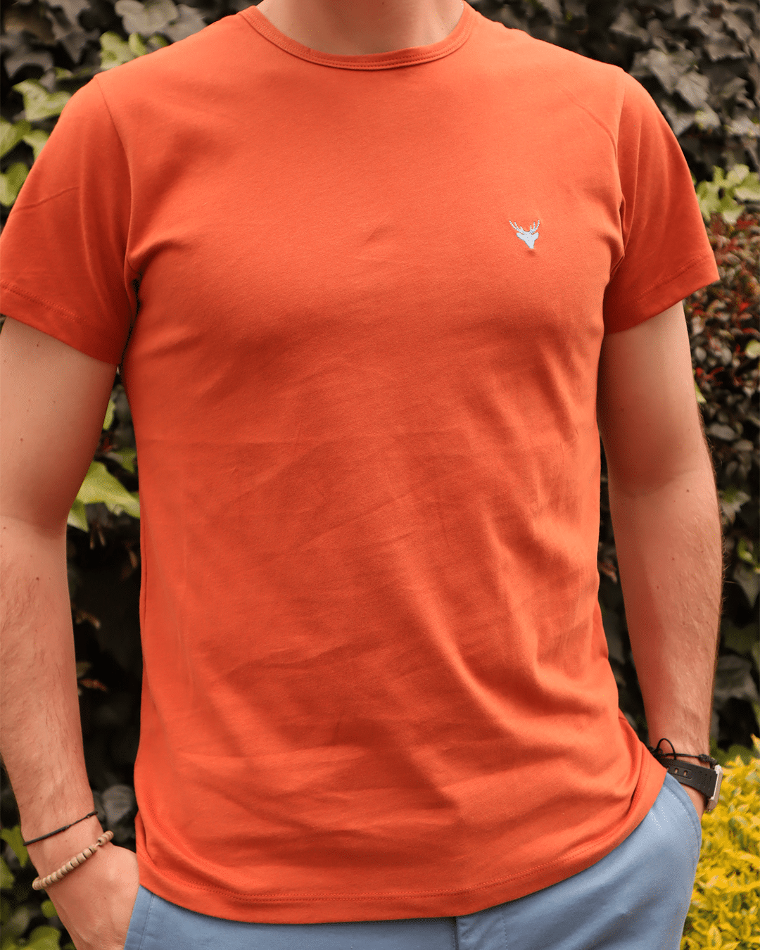 Camiseta Basica Terracota