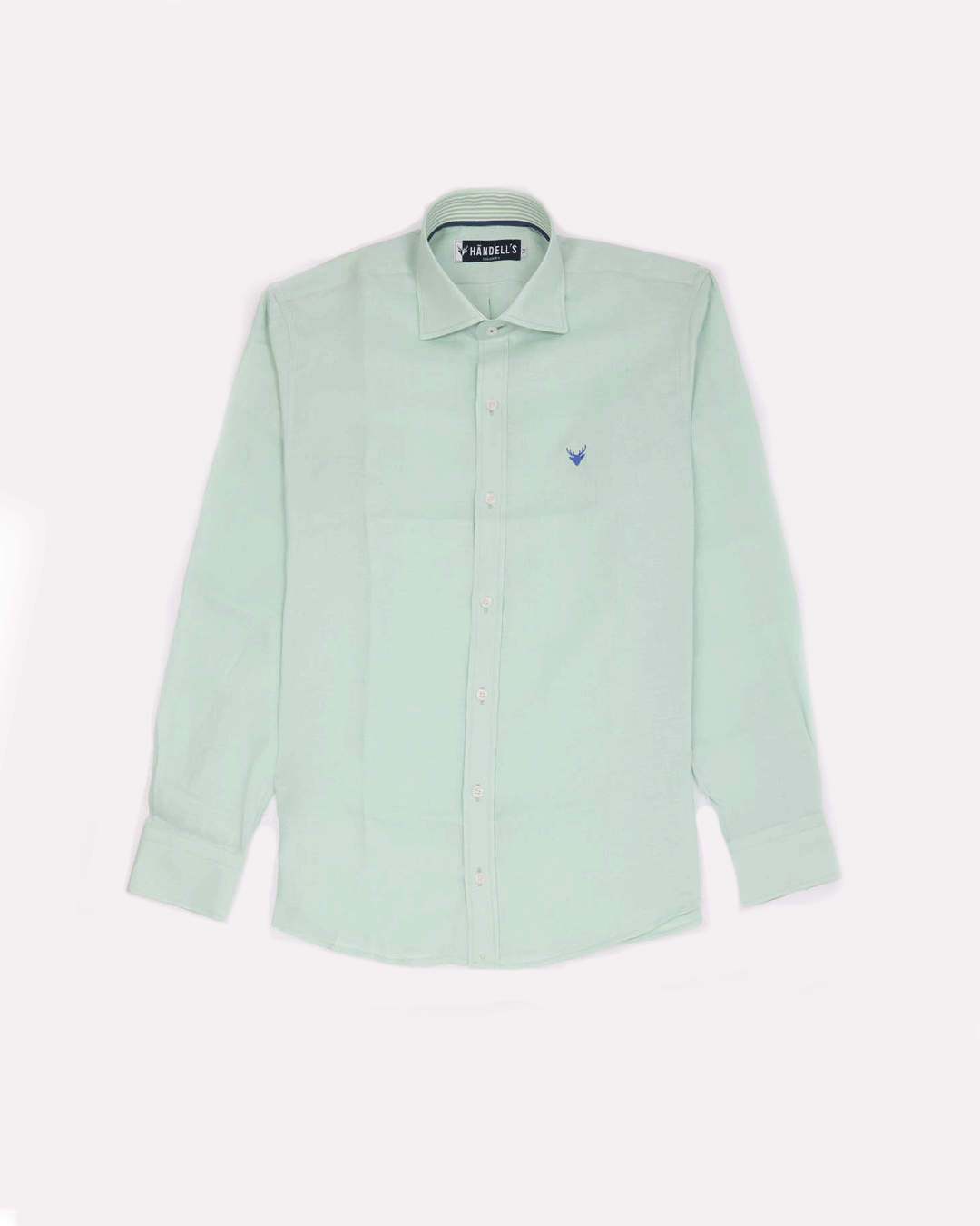 Camisa Lino Verde Menta