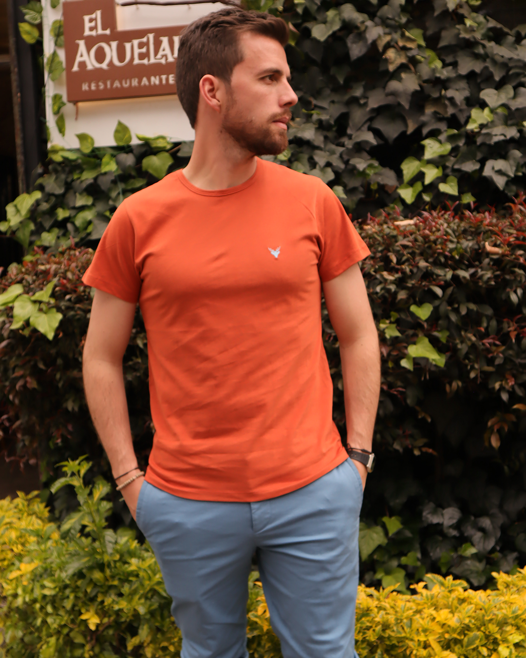 Camiseta Basica Terracota