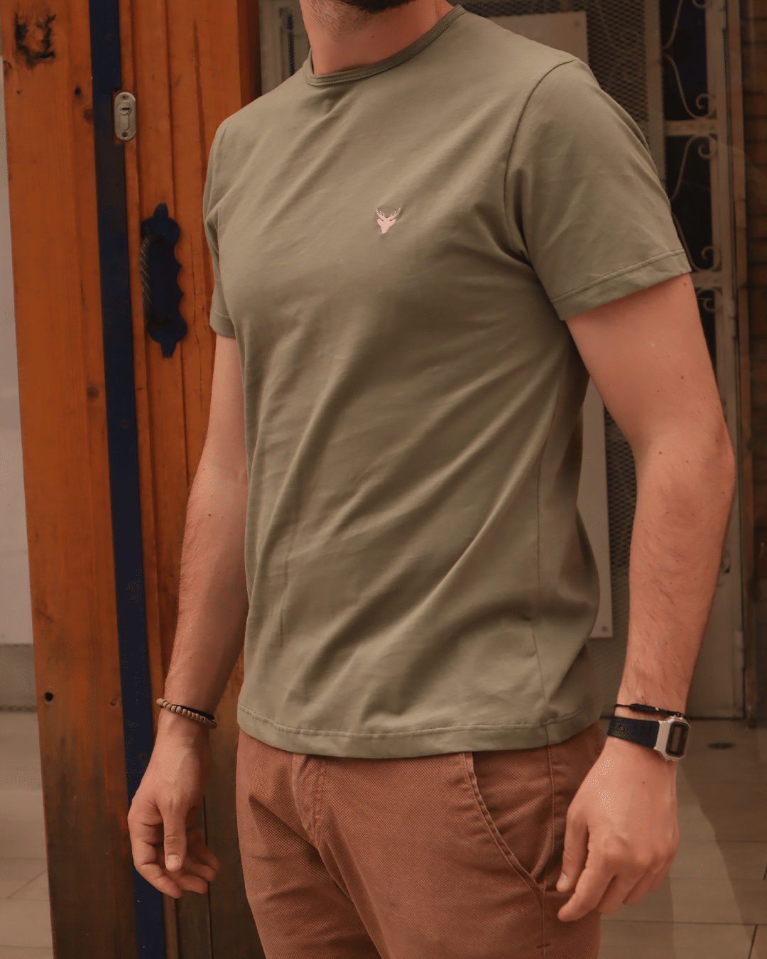 Camiseta Verde Militar
