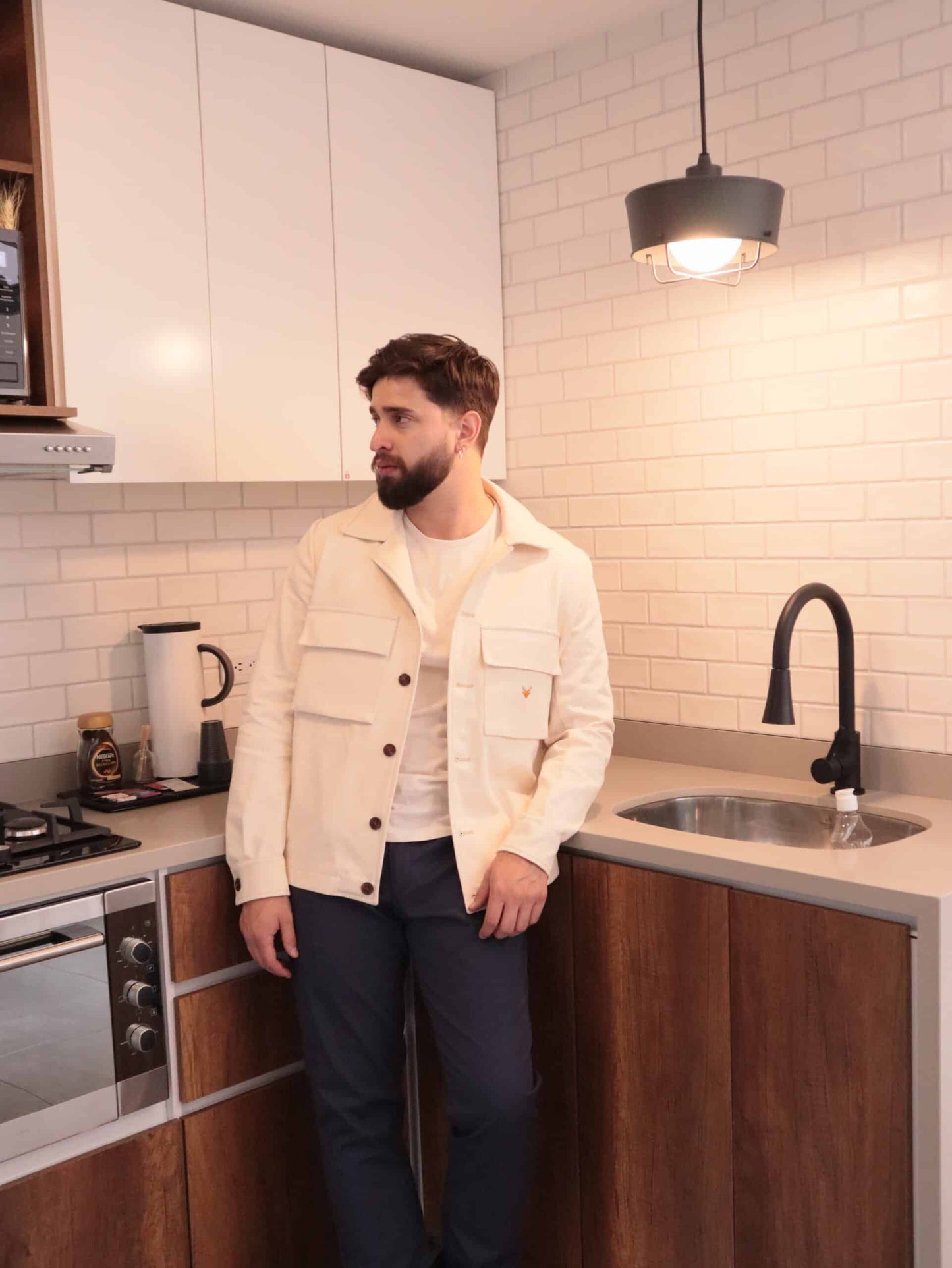 Chaqueta Hamilton Marfil