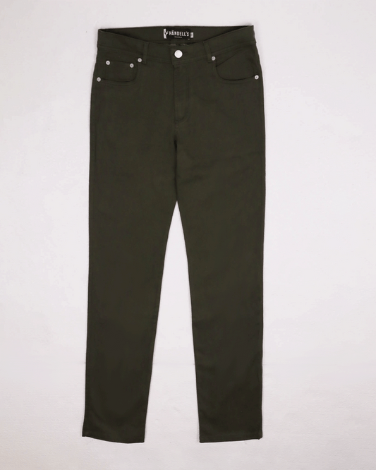 Pantalón 5 Bolsillos Verde Militar