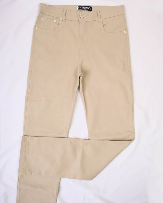 Pantalón 5 Bolsillos Beige