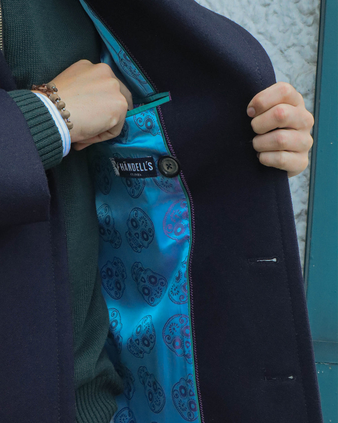 Abrigo Peacoat Azul