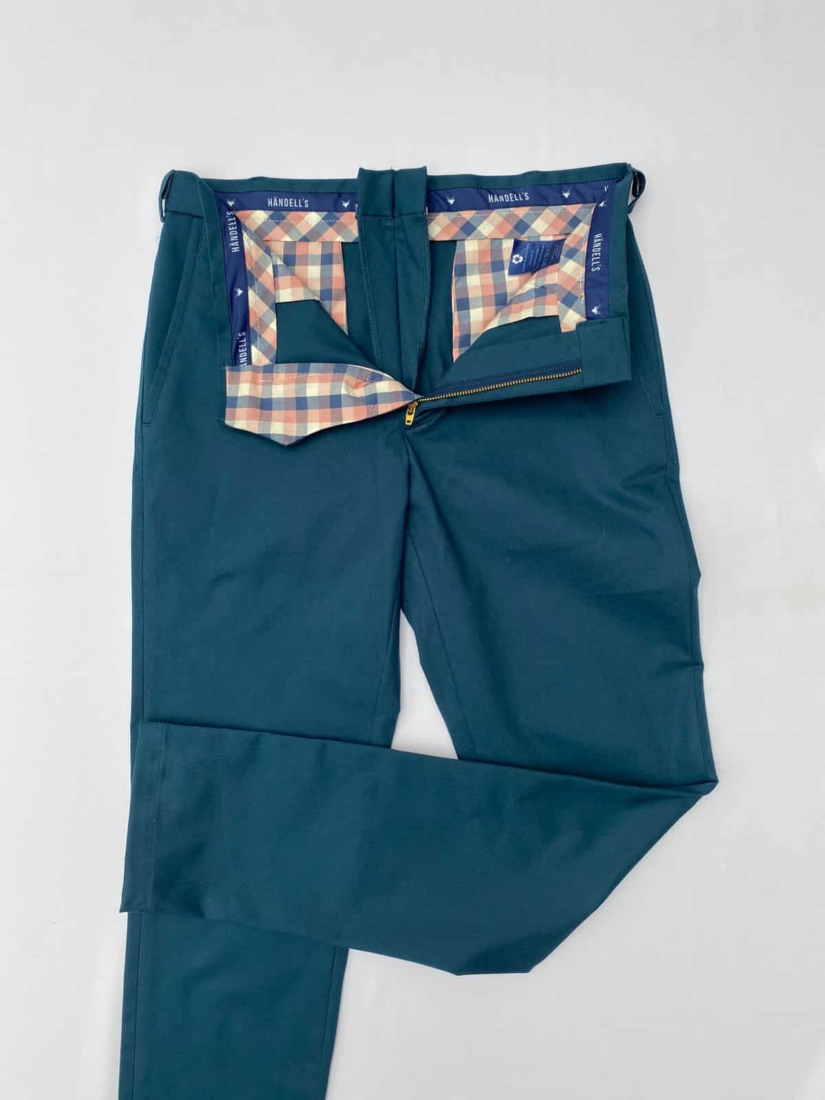 Pantalón Chino Azul Petroleo