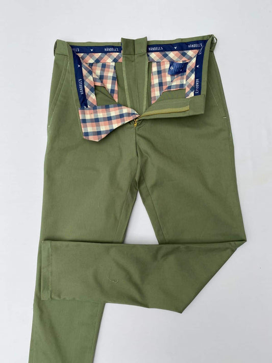 Pantalón Chino Verde Musgo