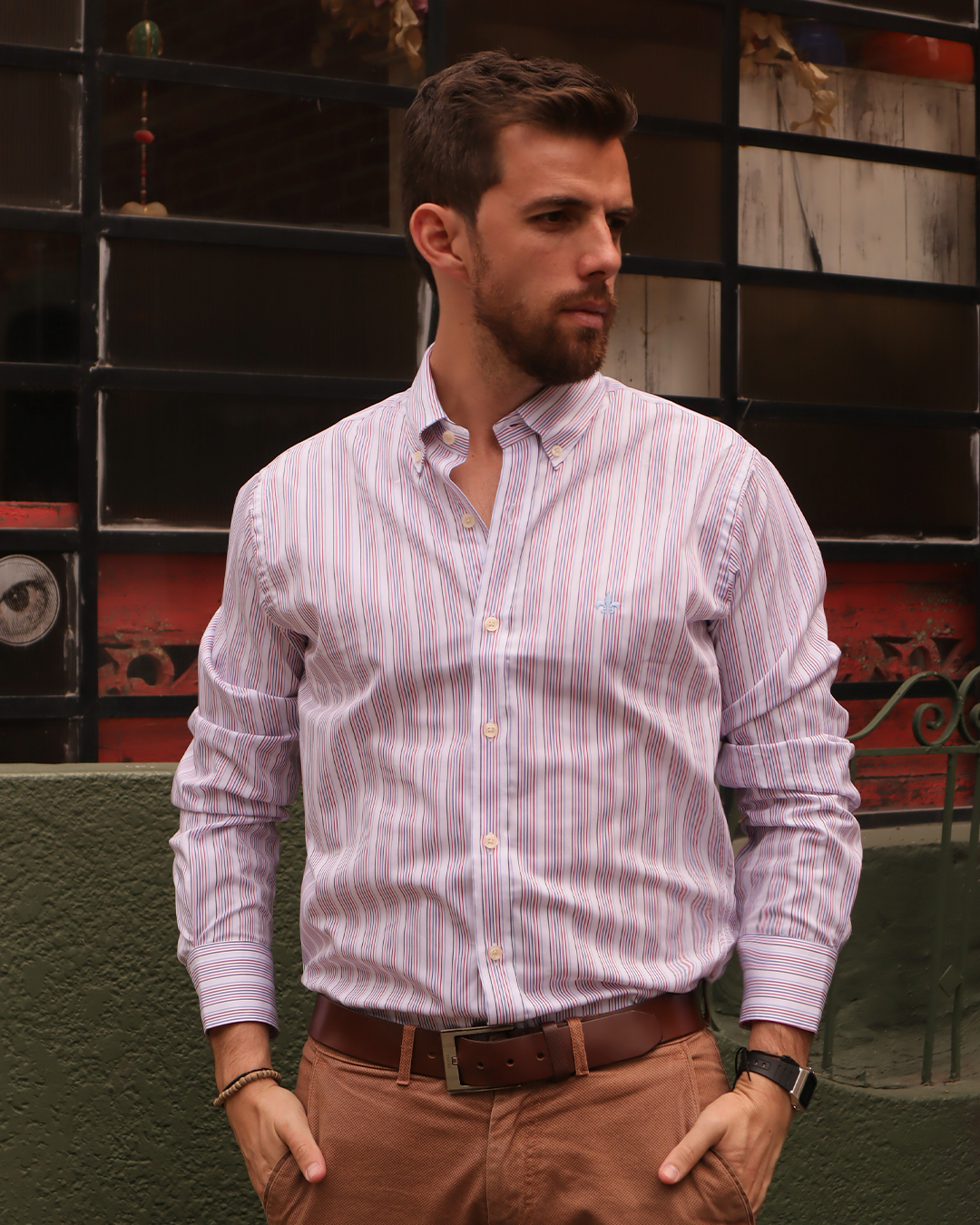 Camisa Multilineas