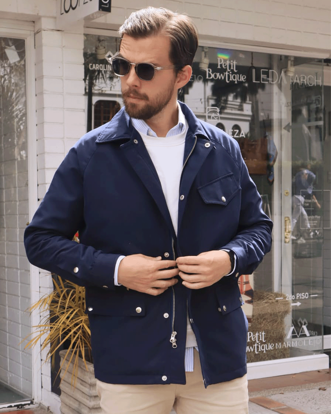 Chaqueta Gales Azul Osc